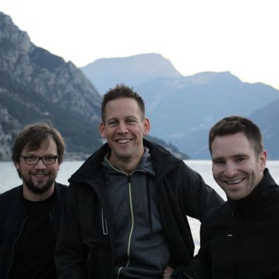 Morgens um 7:30 Uhr macht sich unser Trail-Trio auf den Weg zur Startnummernausgabe.