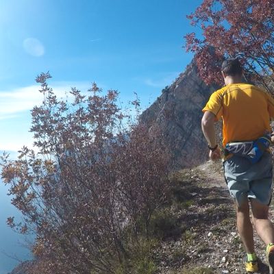 Den Gardasee immer im Blick.