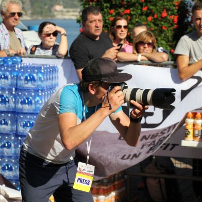 Trail-Ikone Philipp Reiter​ ist wie so oft als Fotograf unterwegs ...
