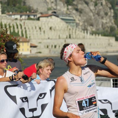 Stefan Knopf​ belegt den 3. Platz. Ganz großes Trail-Kino!
