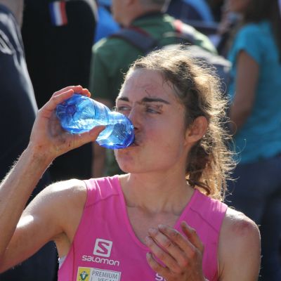 Die bayerische Trailrunnerin Michelle Maier​ überraschte bei ihrer Skyrun-Premiere mit einem sensationellen 2. Platz.