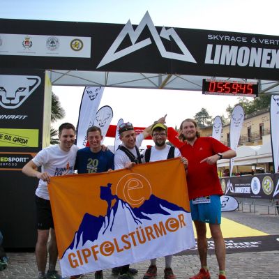 Und gleich noch ein Foto mit den Trail-Freunden Marcel und Lars.