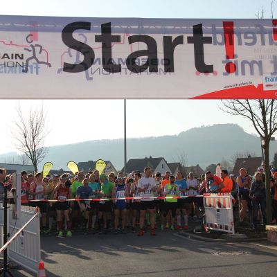 08:30 Uhr: Startaufstellung.