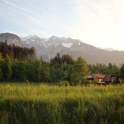 Morgenstimmung nach dem Sonnenaufgang. Es wurde ein herrlicher Frühlingstag mit sommerlichen Temperaturen.