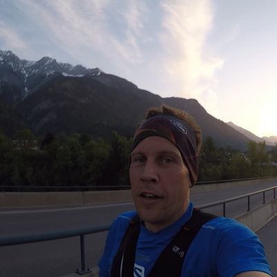 Morgenstimmung aus der Läuferperspektive.