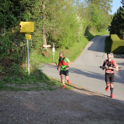 Dahinter das neue Duo aus Gerald Fister und Matthias Krah.