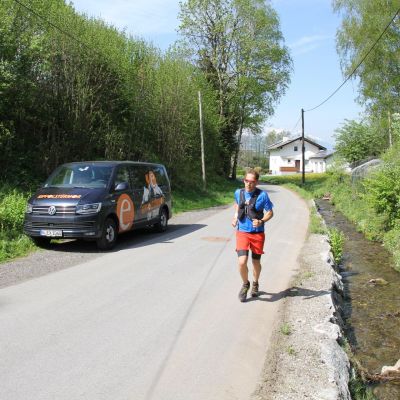 Der "Action Van" ist treuer Begleiter unserer Trailrunning-Crew.