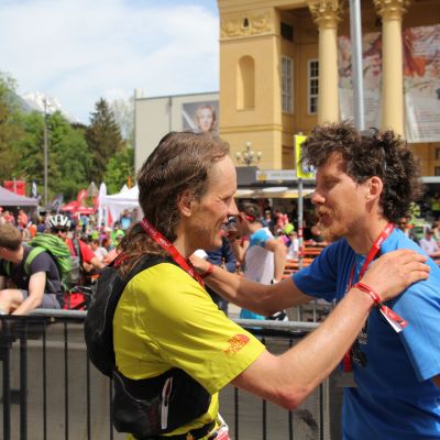Florian und Johannes, zwei Brüder mit gemeinsamer Trail-Begeisterung!