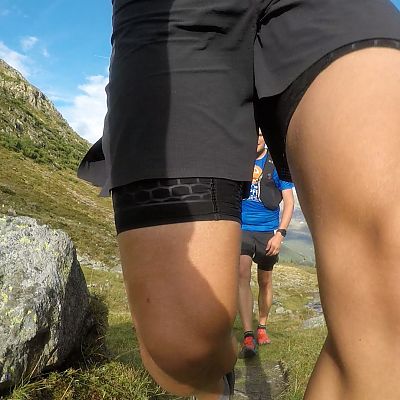 Diese Beine tragen Stefan über die Alpen.