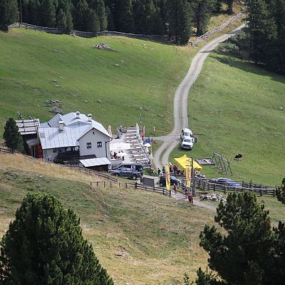 Die Klausner Hütte / Rifugio Chiusa​.