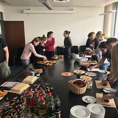 April 2019: "Cook your Country" - Russisches Team-Essen mit Vitalia.