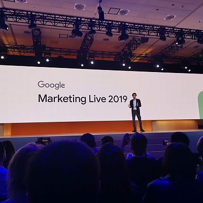 Mai 2019: Stefan besucht das Google Marketing Live Event in San Francisco. 