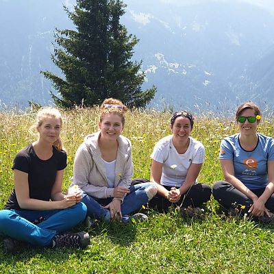 Juli 2019: 3. exito AlpenCross Etappe. Flower-Girls.