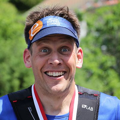 2019: Stefan landet beim Marathon in 4:19:04 auf Platz 11 (Platz 2 AK M40).