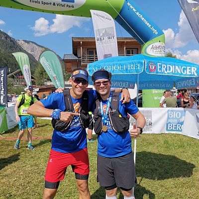 August 2019: Stefan stellt seine Zeit aus dem Jahr 2015 in den Schatten und absolviert die Karwendel-Durchquerung in 5:44:52. WOW!