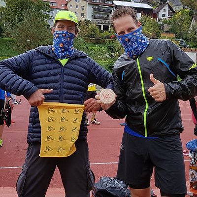 Oktober 2020: exito unterstützt den 5.Muggendorfer Gebirgslauf  "Neideck 1000" in der Fränkischen Schweiz als Sponsor. Stefan landet auf Platz 16.