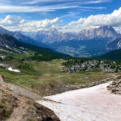 Juni 2021: Gipfelstürmer Stefan beim Lavaredo Ultratrail in den Dolomiten