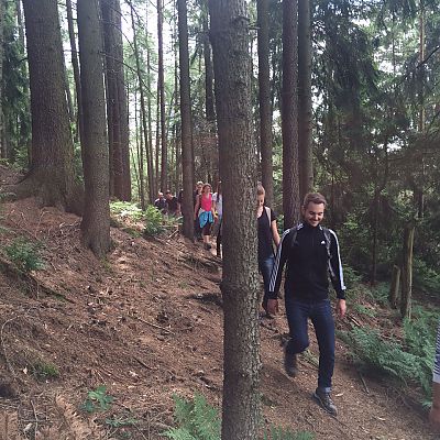 Juli 2015: Moritzberg Team-Wanderung. Jedes Jahr aufs Neue wandert unser Team auf einer immer neuen Route auf den Moritzberg. Und jedes Jahr wird die Route ein bisserl länger ;-)