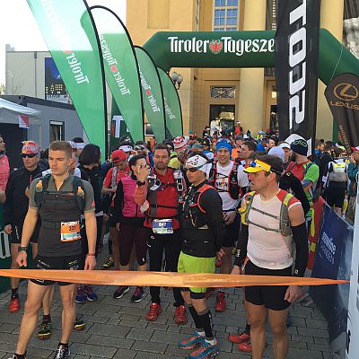 April 2016: Kick-Start in den Trailrunning-Saison. Stefan geht beim Innsbruck Alpine Trailrun Festival an den Start.