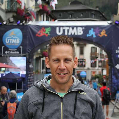 September 2017: Gipfelstürmer Stefan beim UTMB Ultra-Bergmarathon. 170 KM rund um den Mont-Blanc.