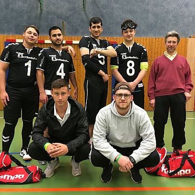 Mai 2018: Wir freuen uns über neue Köpfe im Nürnberger Goalball-Team und statten die Spieler wie gewohnt, unterstützt durch Sportbedarf.de, umfassend mit Sportausrüstung aus.